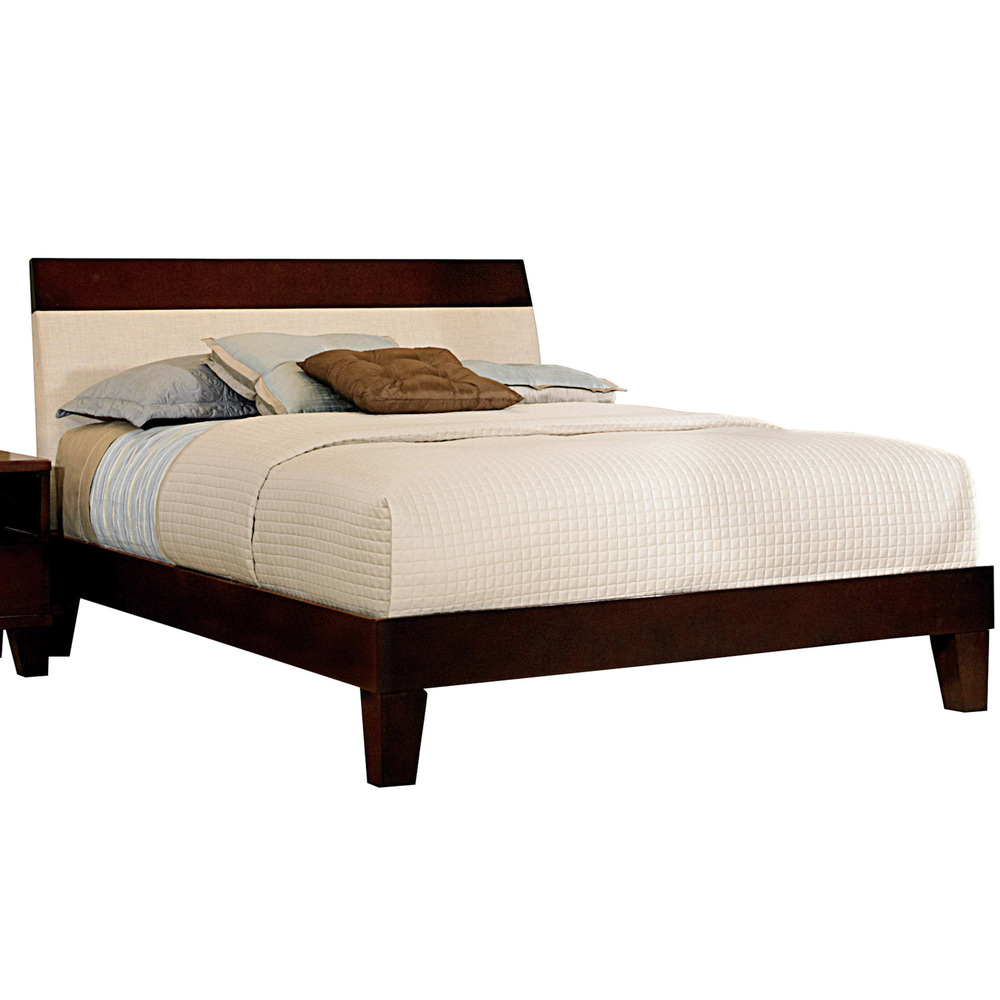 Woodhaven Hill Claran Upholstered Panel Bed & Reviews Wayfair